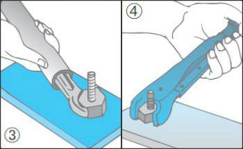 Svitare bulloni con pinza grip